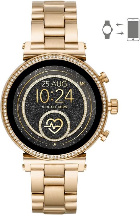 smartwatch michael kors sofie allegro|michael kors touchscreen smartwatch.